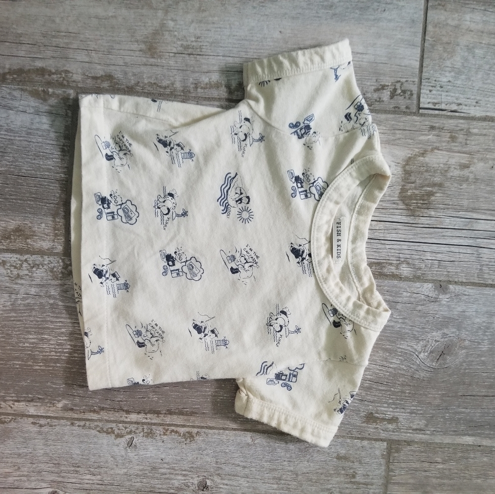 Fish and Kids tee